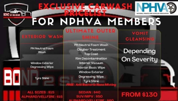 NPHVA car wash deal 4